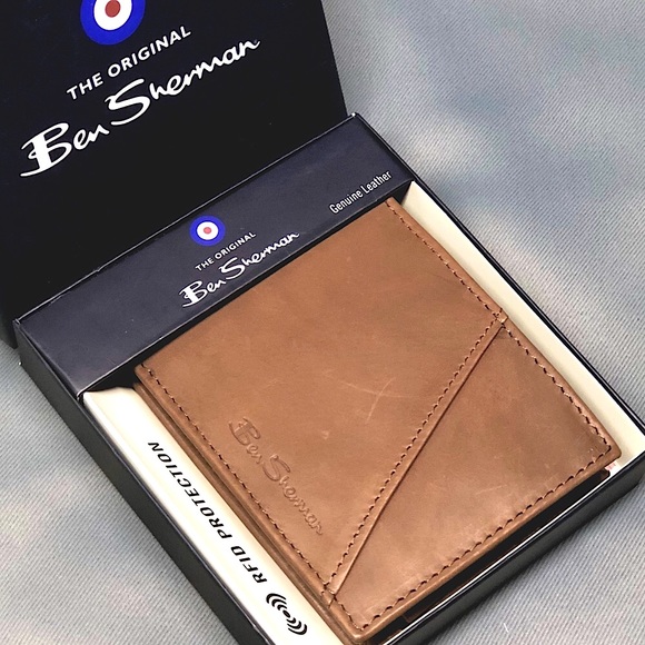 Ben Sherman Other - Ben Sherman Men's Wallet Billfold Genuine Leather